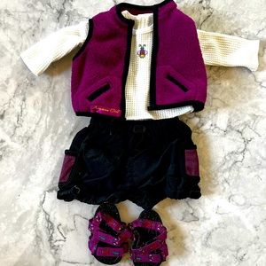 Vintage American Girl Doll Hiking Outfit